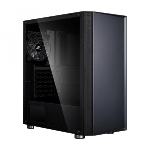 Zalman R2 Black táp nélküli ablakos ház fekete
